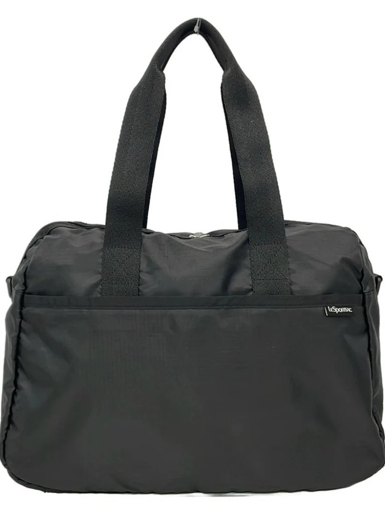 Lesportsac Black Nylon Boston Bag